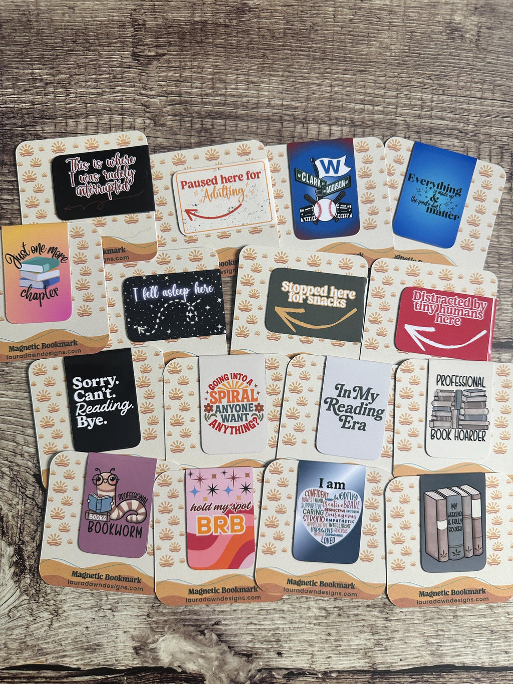 Magnetic Bookmark: Just One More Chapter - Book Lover Gift
